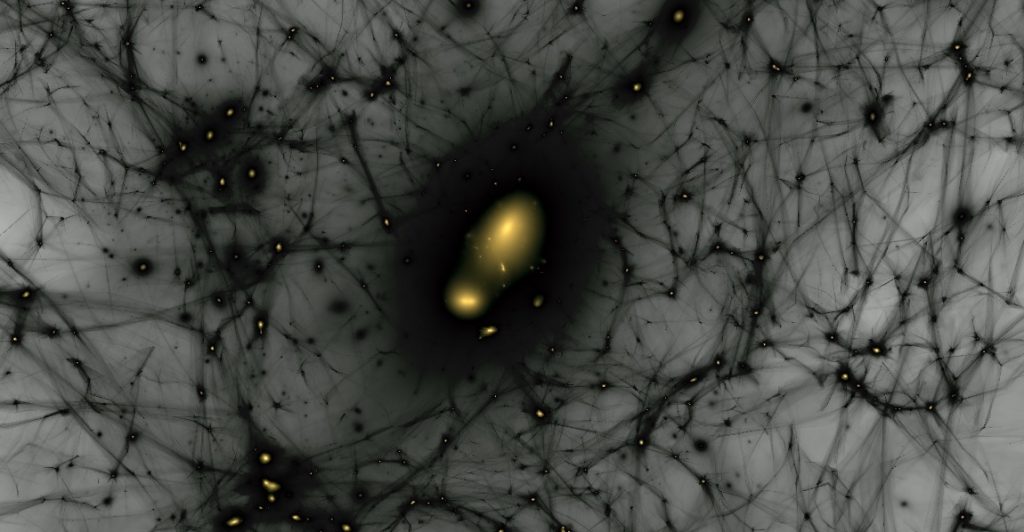 dark matter-free